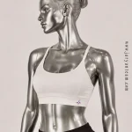نیم تنه ورزشی زنانه جریان مدل Felex Air Bra با پارچه فلامنت وارداتی