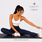 لگ ورزشی زنانه FLOWFIT جریان | لگ بغل کبریتی با کمر گنی - Image 7