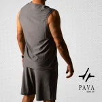 رکابی حلقه ای مردانه ست ورزشی PAVA جریان